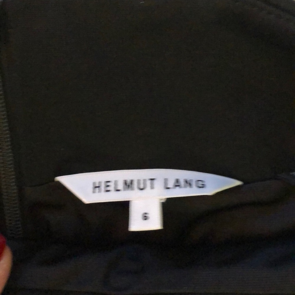 NWT HELMUT LANG KNIT DRAPE SKIRT - Picture 8 of 9